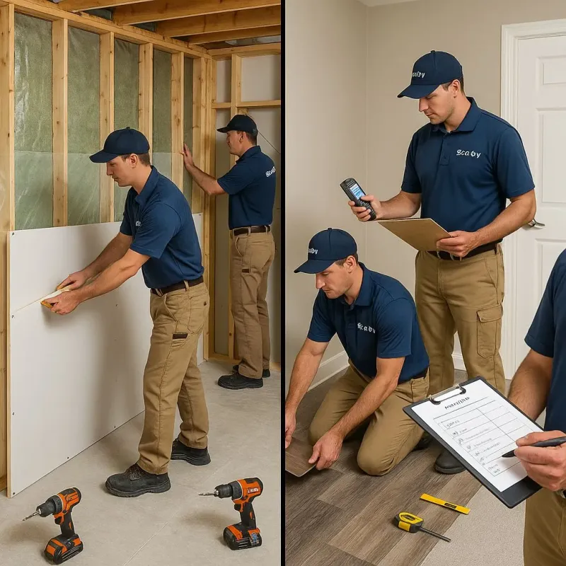Repairs and Reconstruction process in Ocean Grove, NJ